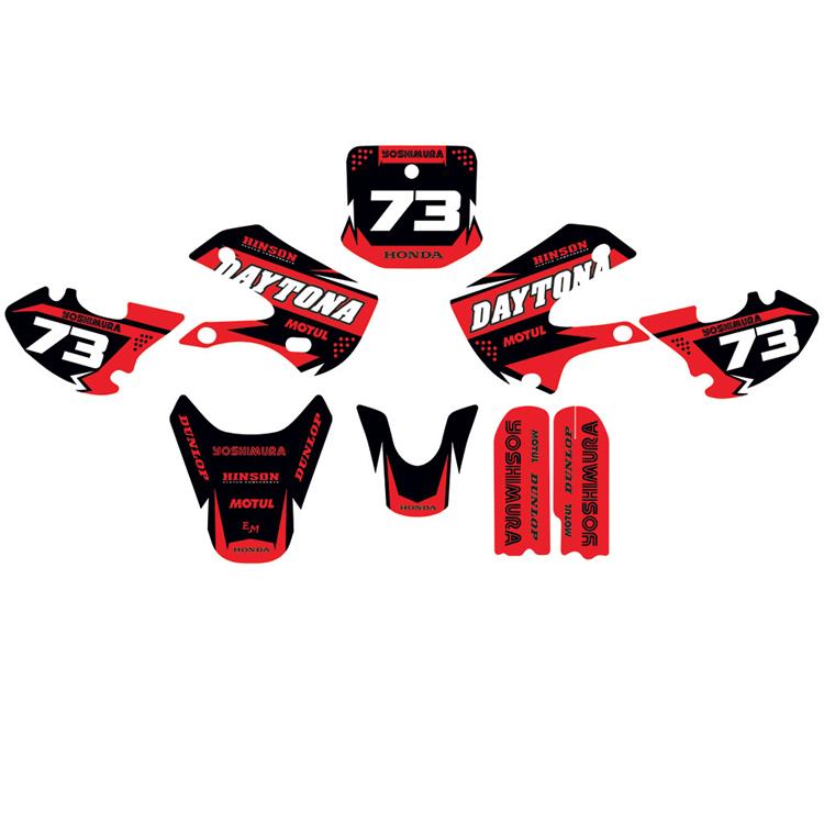 Kit grafiche pit bike BBR Daytona