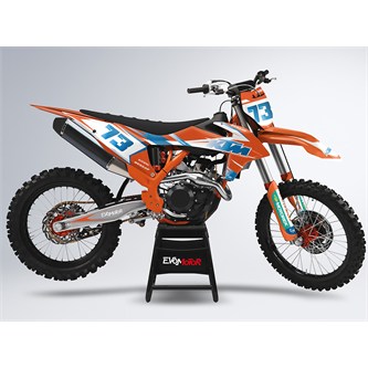 kit grafiche ktm actual orange
