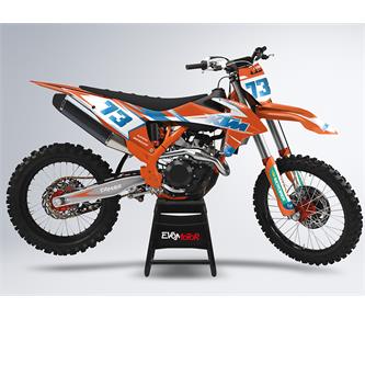 kit grafiche ktm actual orange