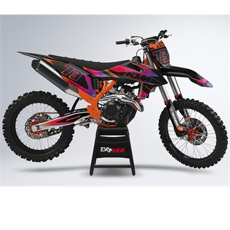 kit grafiche ktm rainbow black