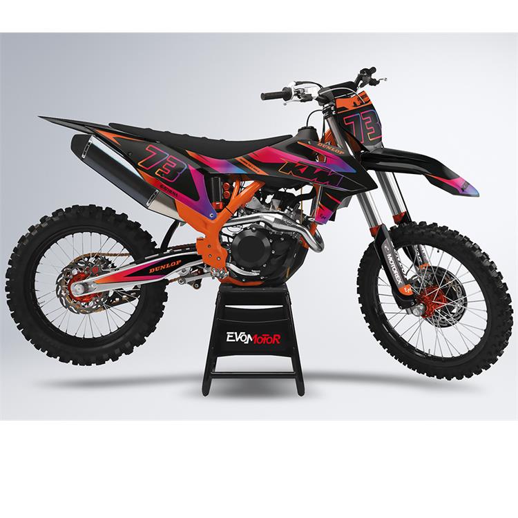 Kit grafiche KTM Rainbow Black