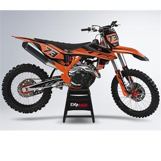 kit grafiche ktm fast orange