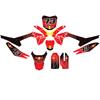 Kit grafiche pit bike CRF 65 RedBull Rosse in Grafiche Pitbike Personalizzabili