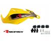 Paramani motard Racetech Gladiator Giallo RMZ in Manubri e Comandi