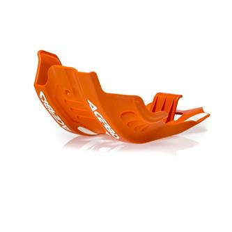 piastra paramotore acerbis ktm 500 exc f 17 19 arancione