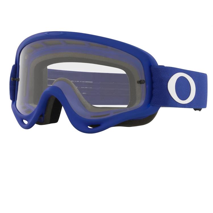 Mascherina OAKLEY O Frame MX Moto Blu - Lente Chiara