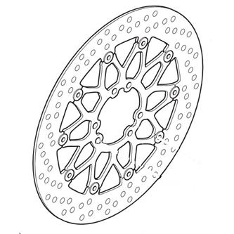 disco freno anteriore 306x5 tm 125 smr 19 20