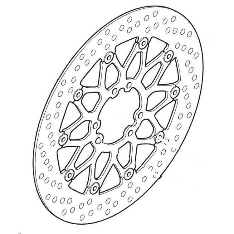 Disco freno flottante 306x5 TM 450 SMR-FI (2020-2022) anteriore