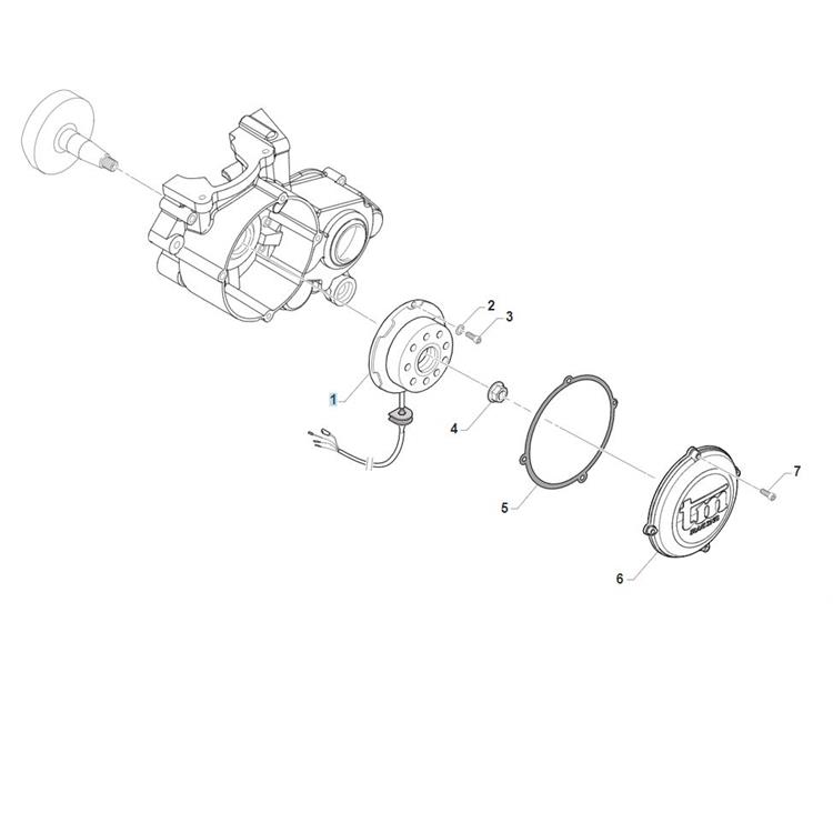 Accensione statore + rotore TM 85 MX (15-22)