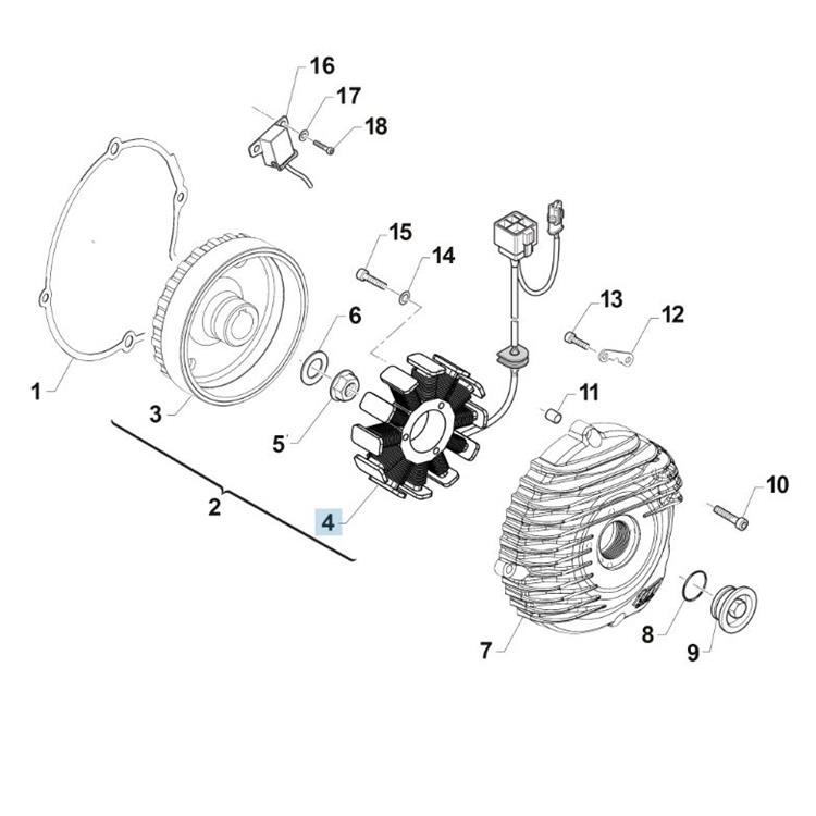 Statore accensione TM 125 EN-FI (20-22)