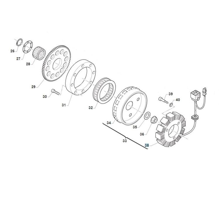 Statore accensione TM 450 EN-FI (12-22)