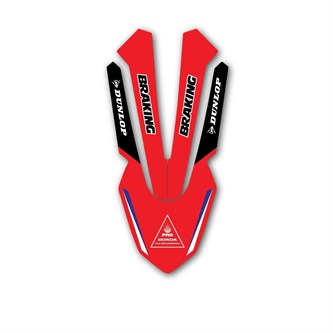 grafica parafango anteriore honda red scratch