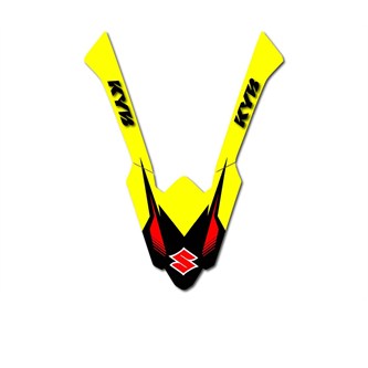 grafica parafango anteriore suzuki yellow edge