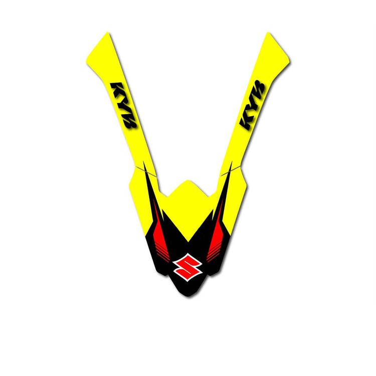 Grafica parafango anteriore Suzuki Yellow Edge
