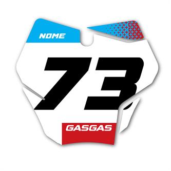grafica tabella portanumero gasgas shade blue