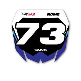 grafica tabella portanumero yamaha blue dream