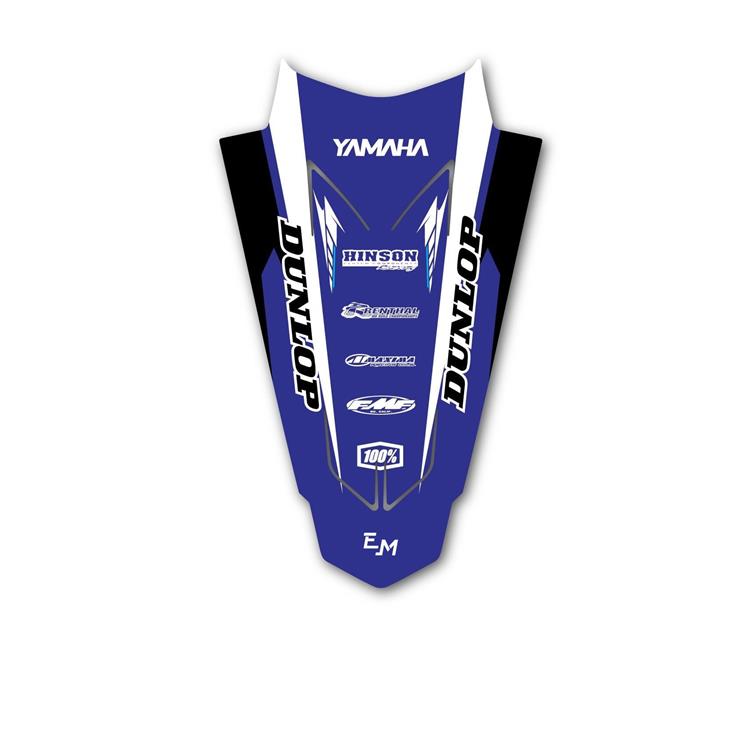 Grafica parafango posteriore Yamaha Blue Dream