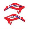 Grafiche convogliatori radiatori Honda Red Scratch in Grafiche Motocross al dettaglio
