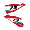Grafiche fianchetti portanumero Gasgas Shade Blue in Grafiche Motocross al dettaglio