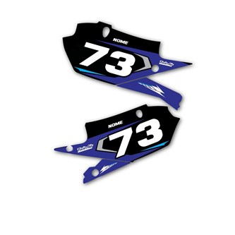 grafiche fianchetti portanumero yamaha blue dream