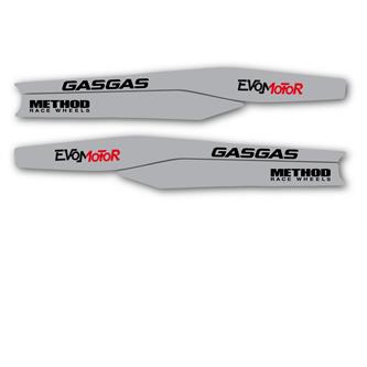 adesivi forcellone gasgas shade blue