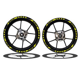 grafica race cerchio vmc 3 fori 4 fori gialla