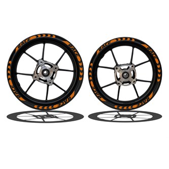 grafica fastest team cerchio vmc 3 fori 4 fori arancione