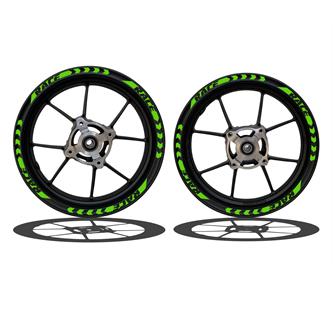 grafica fastest team cerchio vmc 3 fori 4 fori verde