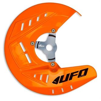 protezione disco anteriore ktm 400 exc f 10 11 arancione