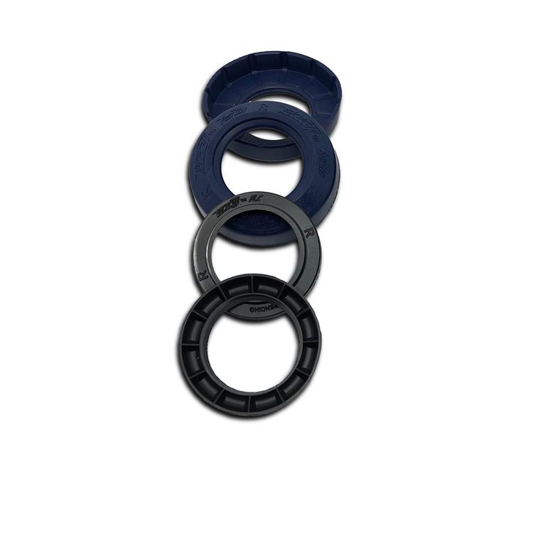 Protezione cuscinetto ruota Racecap System Husqvarna 125 TE (14-16) blu anteriori