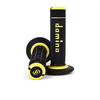 manopole enduro domino off road nero giallo