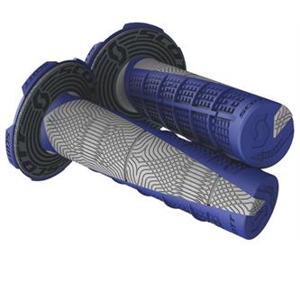 manopole enduro scott deuce blu grigio