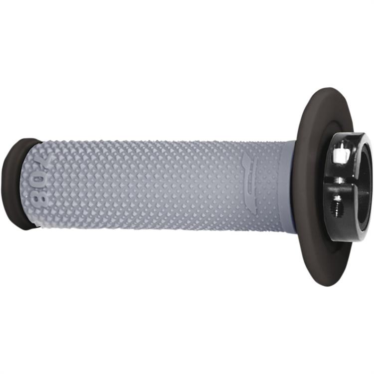 Manopole enduro Pro Grip Lock-On 708 grigio/nero