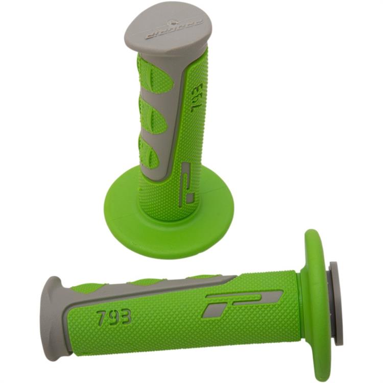 Manopole enduro Pro Grip 793 Verde Grigio