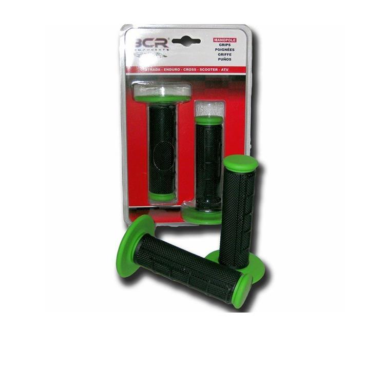 Manopole motocross BCR Verde-nero
