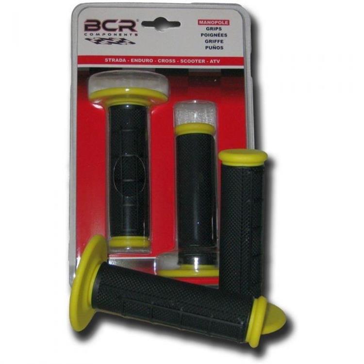 Manopole motocross BCR Giallo-nero