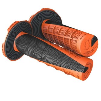manopole motocross scott deuce arancione nero