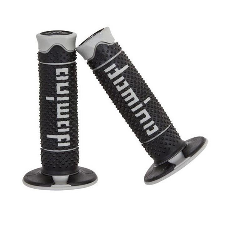 Manopole motocross Domino DSH Nero Grigio