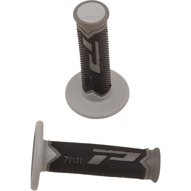 Manopole motocross Pro Grip triple density 788 Nero Grigio
