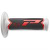 Manopole motocross Pro Grip triple density 788 Nero Grigio Rosso in Manubrio e comandi
