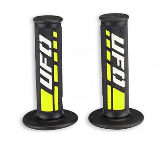 manopole motard ufo trax giallo