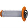 Manopole motard Pro Grip Lock-On 708 Grigio Arancione in Manubrio e parti Motard