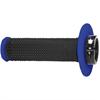Manopole motard Pro Grip Lock-On 708 Nero Blu in Manubrio e parti Motard