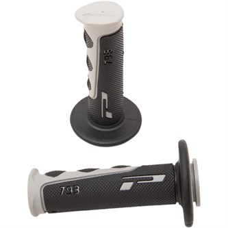 manopole motard pro grip 793 nero grigio