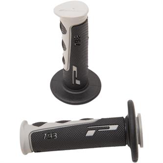 manopole motard pro grip 793 nero grigio
