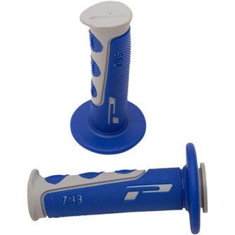 manopole motard pro grip 793 blu grigio