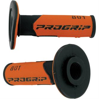 manopole motard pro grip 801 nere arancione