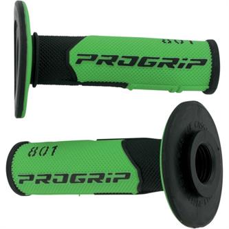 manopole motard pro grip 801 nere verdi