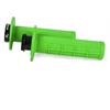 Manopole motard LOCK-ON Racetech Verde fluo in Manubrio e parti Motard
