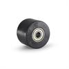 Rullino scorri catena enduro Nero diametro 41 spessore 28 foro 8 mm in Trasmissione
